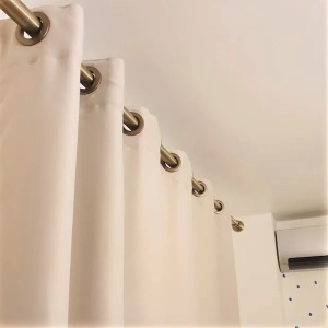 Anouri ,inel tip capsa perdea /draperie Culoare 10 Platina Set 10 bucati - Img 3