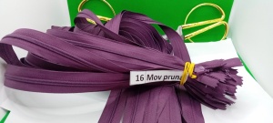Fermoar ascuns 60 cm 16 Mov Pruna