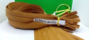 Fermoar ascuns 60 cm 26 Maro Deschis