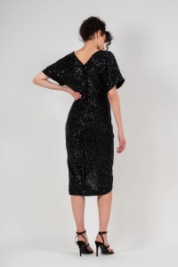 Paiete pe tulle elastic Negre - Img 3