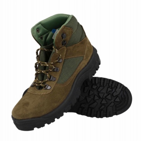 Bocanci impermeabili din piele OAK Khaki - Img 3