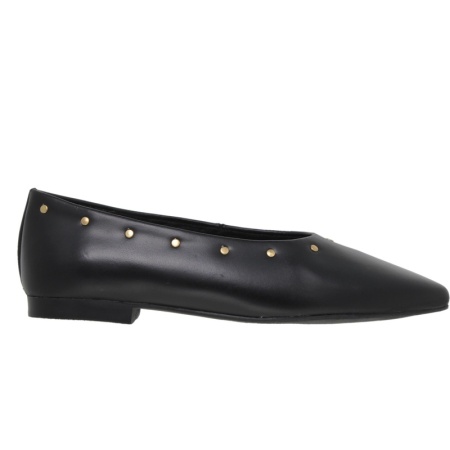Balerini din piele naturala ISADORA Black - Img 2