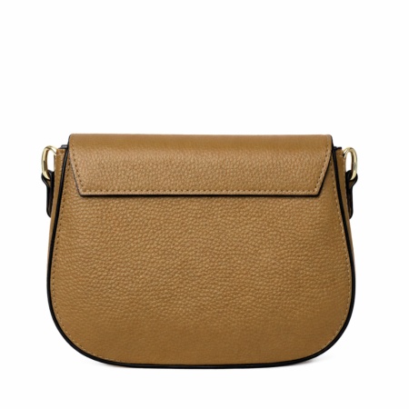 Geanta din piele naturala LUCRETIA Camel - Img 2