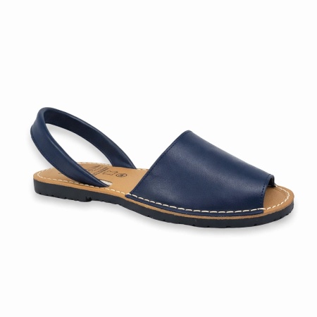 Sandale din piele naturala, AVARCA CLASIC GEL Navy - Img 2