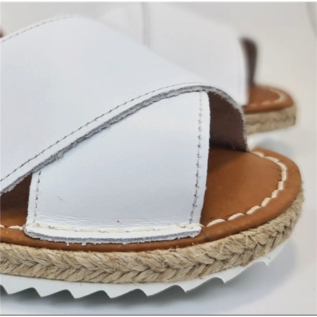 Sandale din piele naturala, AVARCA DREAM WHITE - Img 5