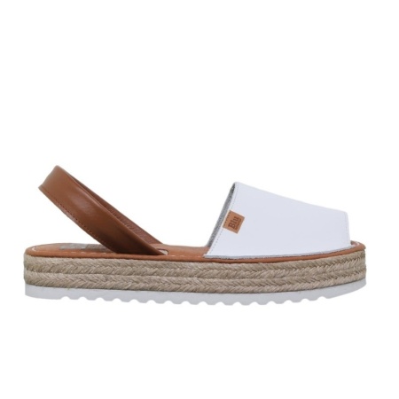 Sandale din piele naturala, AVARCA SOLITUDE White - Img 2