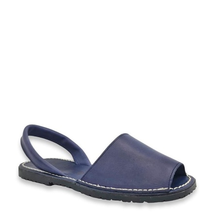 Sandale din piele naturala, AVARCA COLOUR POP Blue - Img 2