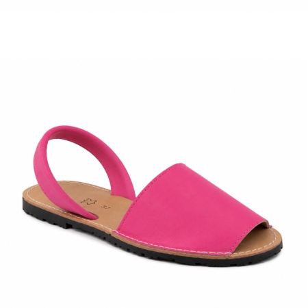 Sandale din piele naturala, AVARCA SEVILLA FUCSIA - Img 2