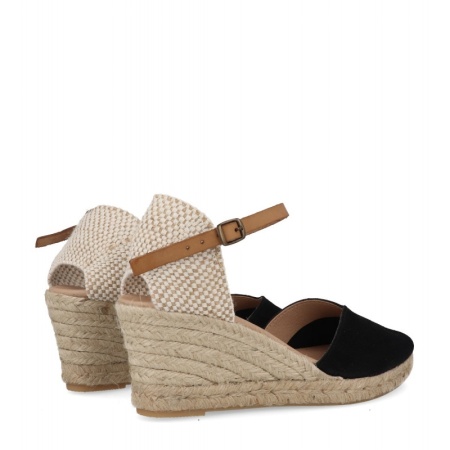 Sandale din piele naturala FEDERICA Black - Img 2