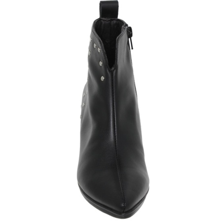 Botine din piele naturala BRUNA Black - Img 3