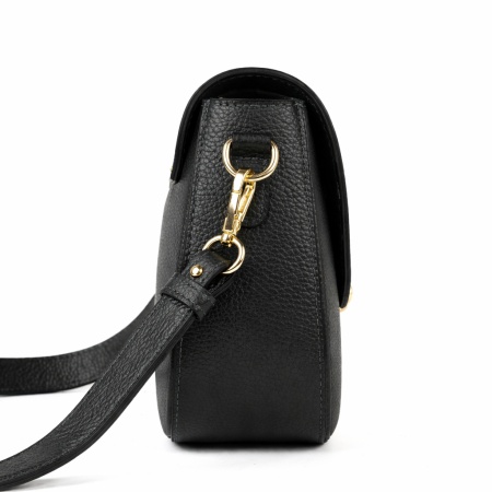 Geanta din piele naturala LUCRETIA Black - Img 3