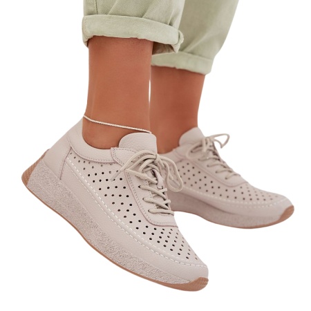 Pantofi sport din piele naturala CLARA - Img 2