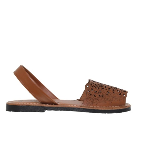 Sandale din piele AVARCA AUSTRAL Brown - Img 3