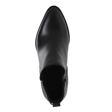 Botine din piele naturala SERENA Black - Img 3