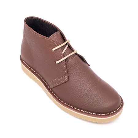 Ghete din piele nappa DOVER Choco - Img 4