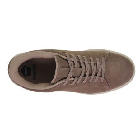 Pantofi din piele naturala GLIX Taupe - Img 3