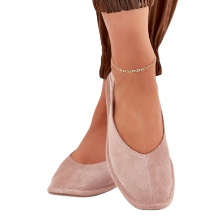 Pantofi din piele naturala STAR Rose - Img 2