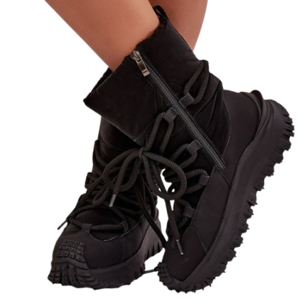Cizme matlasate LEE COOPER Black - Img 3