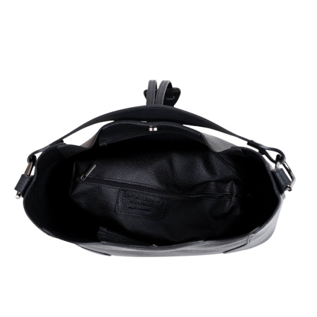 Geanta din piele naturala RENATA Black - Img 4