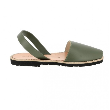 Sandale din piele intoarsa AVARCA MINORQUINES Army - Img 2