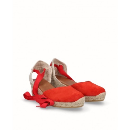 Sandale din piele naturala MERIVA Red - Img 2