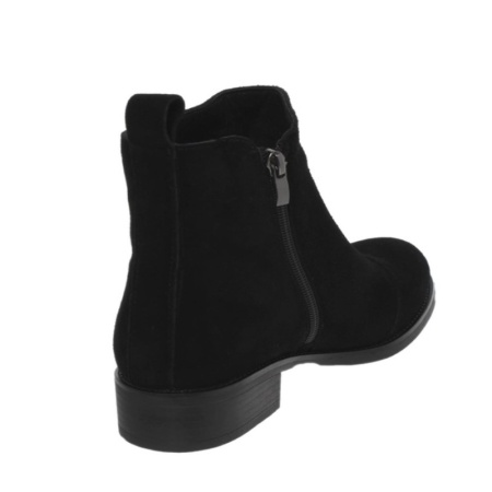 Botine din piele naturala SOL Black - Img 3