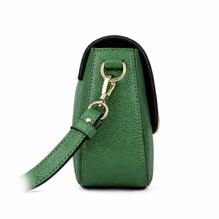 Geanta din piele naturala LUCRETIA Green - Img 3