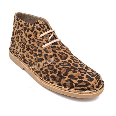 Ghete din piele naturala LEOPARD PRINT - Img 2