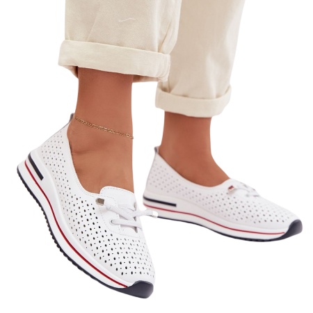 Pantofi sport din piele naturala BERTA - Img 2