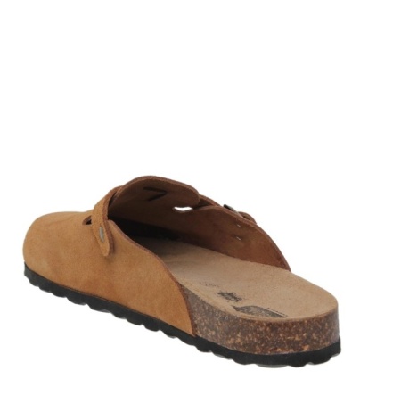Saboti din piele naturala BELGIA Beige - Img 2