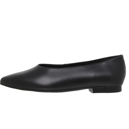 Balerini din piele naturala INES Black - Img 2
