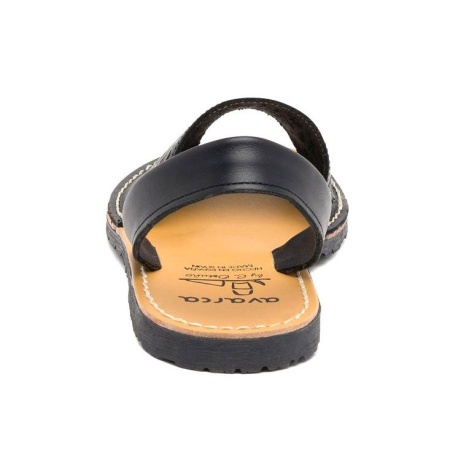 Sandale din piele AVARCA SPRING Black - Img 5