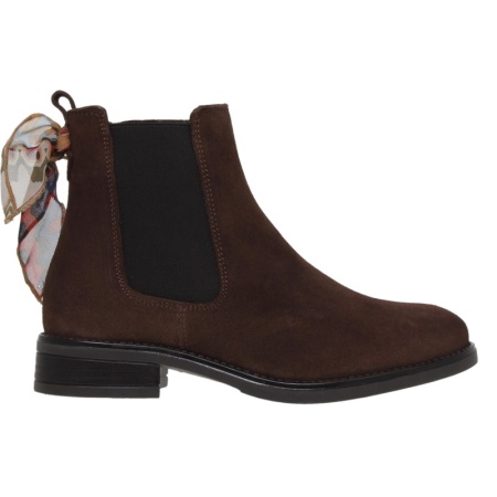 Botine din piele naturala ELVIRA Brown - Img 2