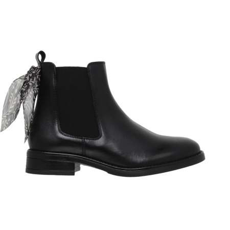 Botine din piele naturala FIORELLA Black - Img 3