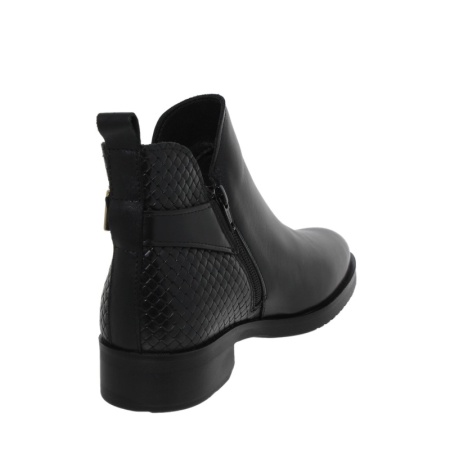Botine din piele naturala TATIANA Black - Img 3