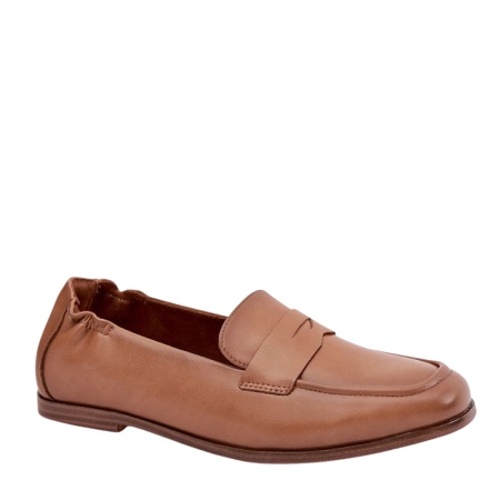Pantofi din piele naturala LETICIA Camel - Img 2