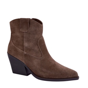 Botine din piele naturala ANAHI Taupe