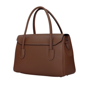 Geanta din piele naturala NOELA Brown - Img 3