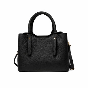 Geanta din piele naturala SAVIANA Black