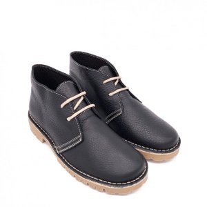 Ghete din piele nappa, CAMINITO BLACK