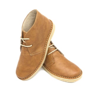 Ghete din piele nappa DOVER Camel - Img 3