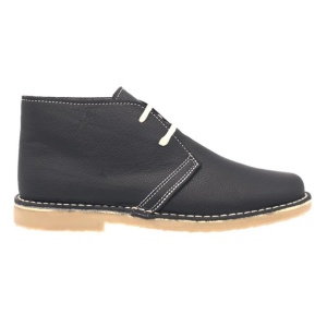 Ghete din piele naturala NAPPA Black - Img 2