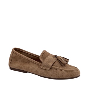Mocasini din piele ecologica MARTA Khaki