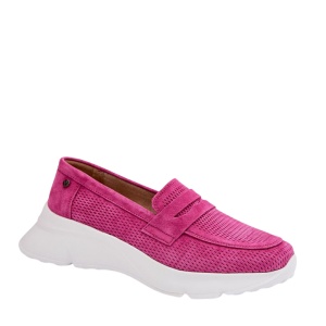 Pantofi din piele naturala ALEJANDRA Fucsia
