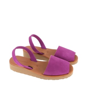 Sandale din piele MINORQUINES Platja Suede Benedetto