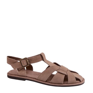 Sandale din piele naturala MIRELA Beige
