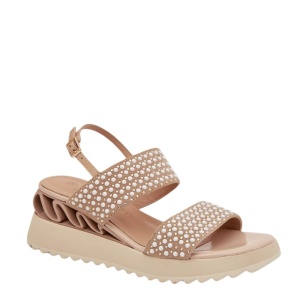 Sandale din piele naturala MIRELA Beige