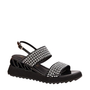 Sandale din piele naturala MIRELA Black
