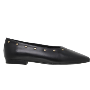 Balerini din piele naturala ISADORA Black - Img 2