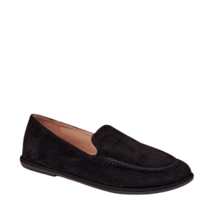 Balerini din piele sintetica MARLA Black - Img 2